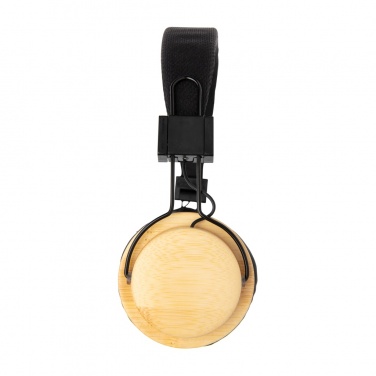 Logotrade promotional items photo of: Bamboo wireless headphone