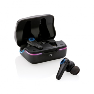 Logo trade promotional item photo of: RGB gaming earbuds with ENC