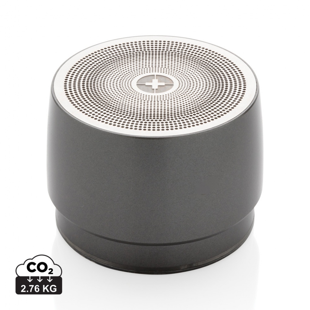 Logo trade advertising products image of: Swiss peak 5W wireless bass speaker