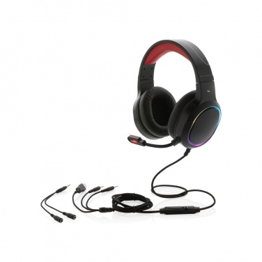 Logotrade promotional merchandise image of: RGB gaming headset