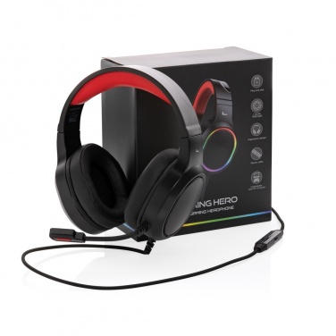 Logo trade promotional item photo of: RGB gaming headset