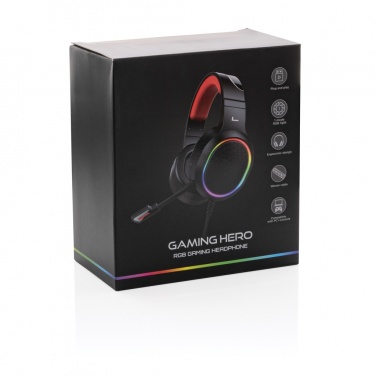 Logo trade promotional giveaway photo of: RGB gaming headset