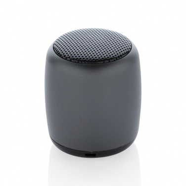 Logo trade corporate gifts image of: Mini aluminium wireless speaker