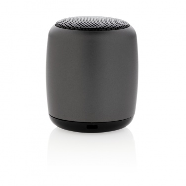 Logo trade promotional items image of: Mini aluminium wireless speaker