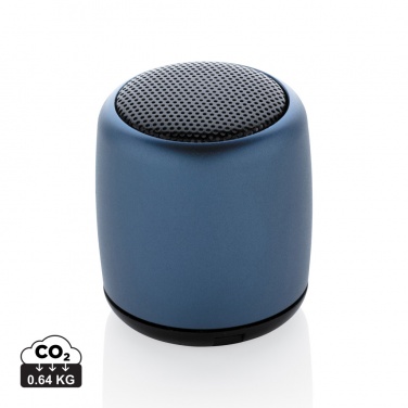 Logotrade corporate gift image of: Mini aluminium wireless speaker