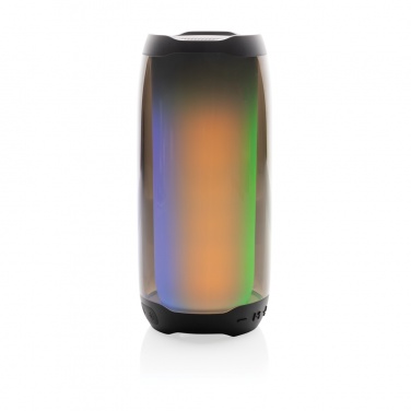 Logo trade promotional merchandise photo of: RCS recycled plastic Lightboom 10W speaker