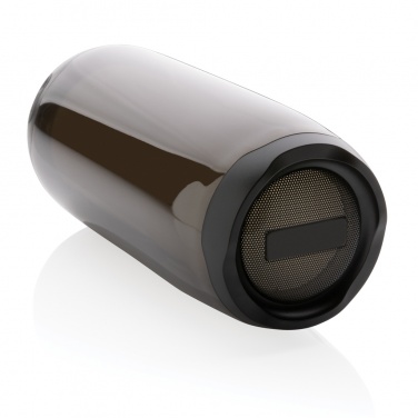 Logo trade promotional merchandise picture of: RCS recycled plastic Lightboom 10W speaker