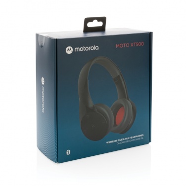 Logo trade promotional gift photo of: Motorola MOTO XT500 wireless over ear headphone