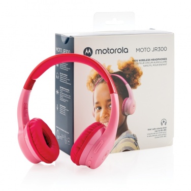 Logotrade promotional giveaway image of: Motorola JR 300 kids wireless safety headphone