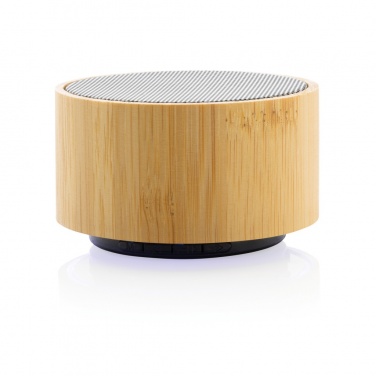 Logotrade promotional giveaway picture of: RCS recycled plastic and bamboo 3W wireless speaker