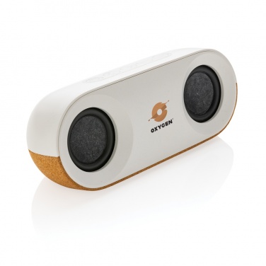 Logotrade corporate gifts photo of: Oregon RCS recycled plastic and cork 10W speaker