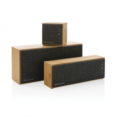 Logo trade promotional items image of: Wynn 5W bamboo wireless speaker