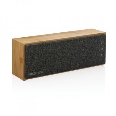 Logotrade corporate gift image of: Wynn 10W bamboo wireless speaker