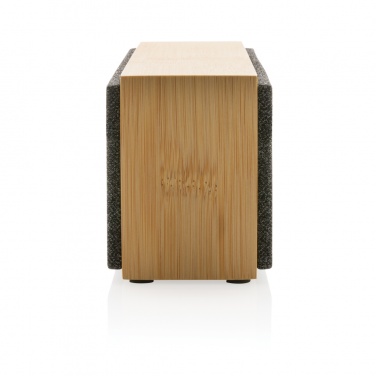 Logotrade promotional merchandise image of: Wynn 10W bamboo wireless speaker