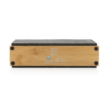 Logotrade promotional merchandise picture of: Wynn 10W bamboo wireless speaker