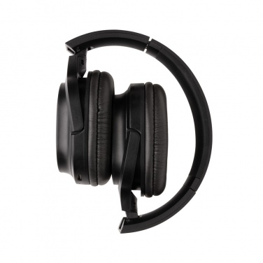 Logotrade promotional giveaway image of: RCS recycled plastic Elite Foldable wireless headphone