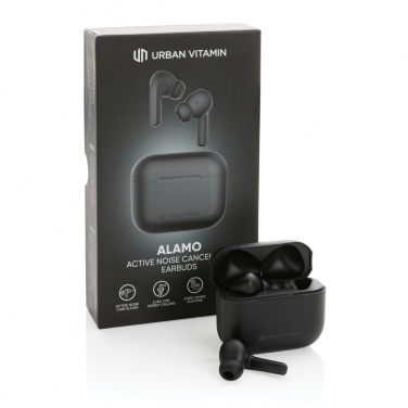 Logo trade promotional gifts image of: Urban Vitamin Alamo ANC earbuds