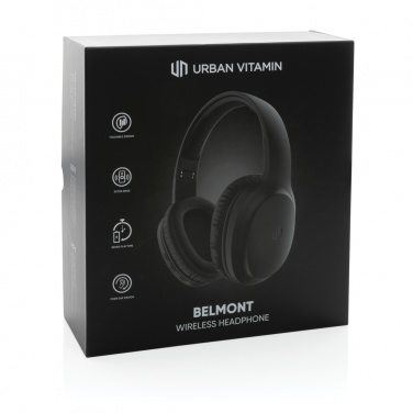 Logotrade promotional gift image of: Urban Vitamin Belmont wireless headphone