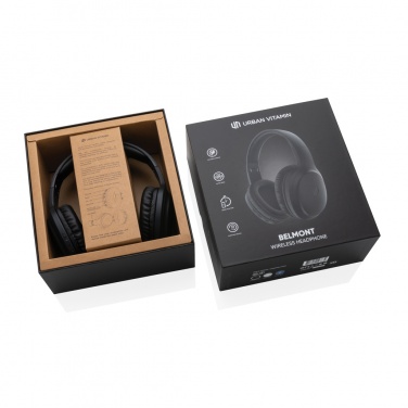 Logo trade promotional merchandise picture of: Urban Vitamin Belmont wireless headphone