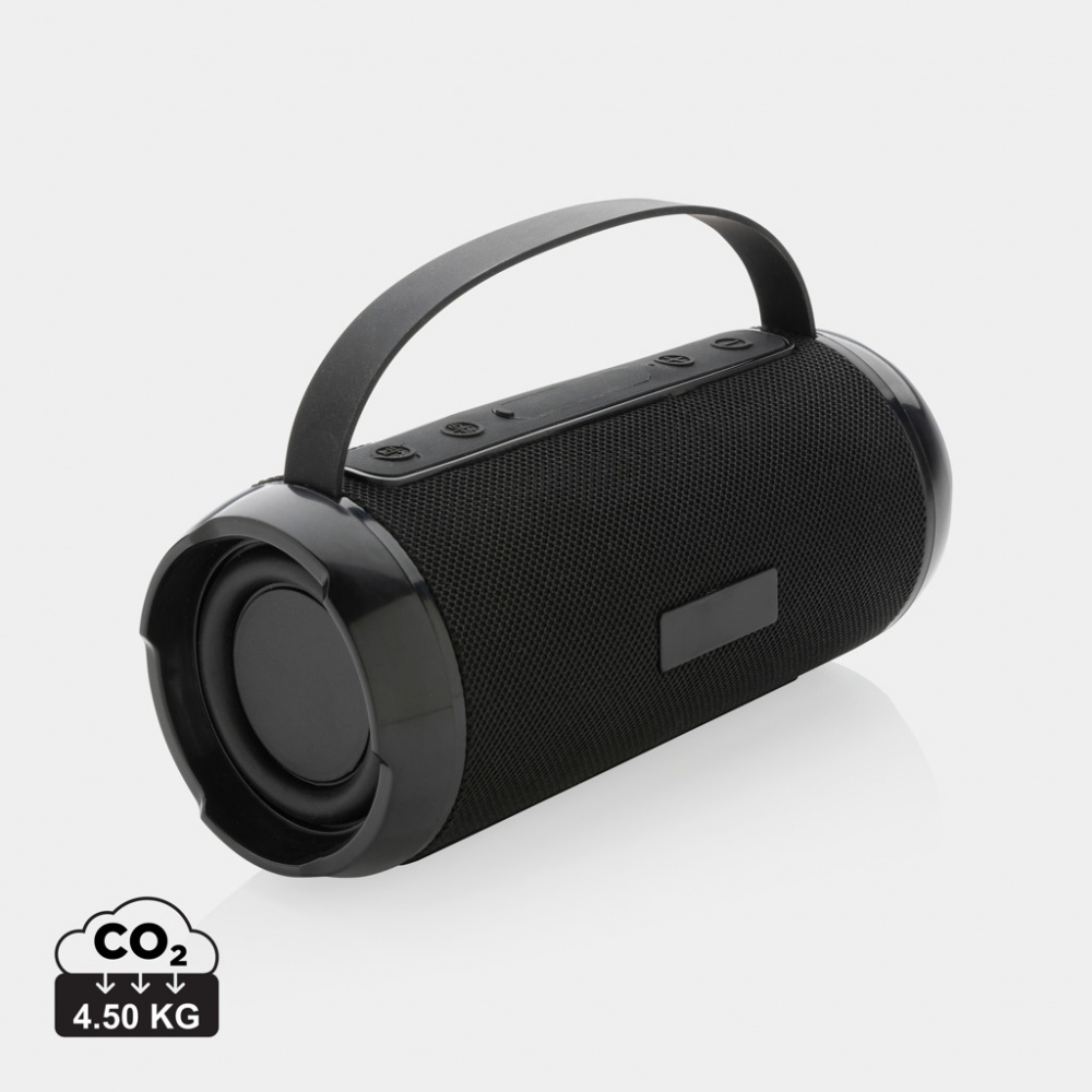 Logotrade promotional giveaway image of: RCS recycled plastic Soundboom waterproof 6W speaker