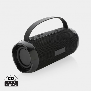 Logotrade promotional merchandise picture of: RCS recycled plastic Soundboom waterproof 6W speaker