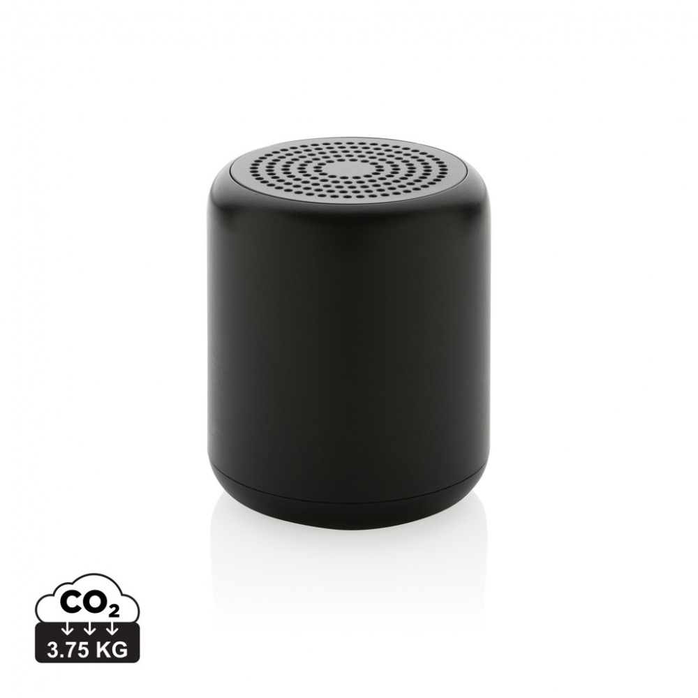 Logo trade corporate gifts picture of: RCS certified recycled plastic 5W Wireless speaker