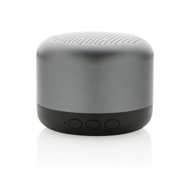 Logo trade advertising products picture of: Terra RCS recycled aluminium 5W wireless speaker