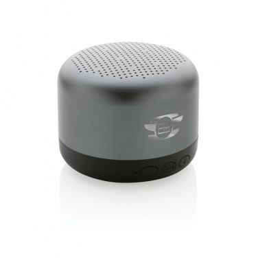 Logo trade promotional product photo of: Terra RCS recycled aluminium 5W wireless speaker