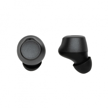 Logotrade promotional item image of: Terra RCS recycled aluminium wireless earbuds