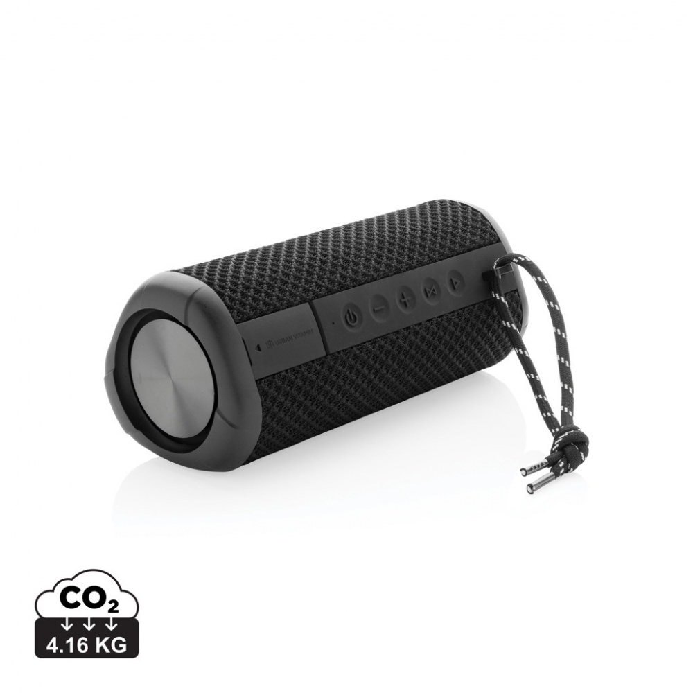 Logo trade promotional giveaway photo of: Urban Vitamin Berkeley IPX7 waterproof 10W speaker