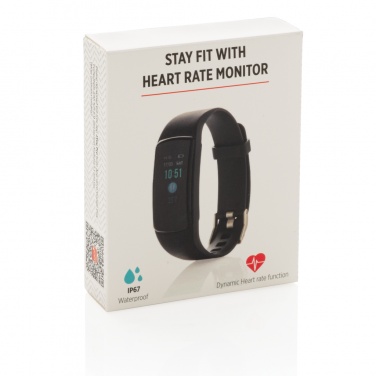 Logo trade promotional merchandise picture of: Stay Fit with heart rate monitor