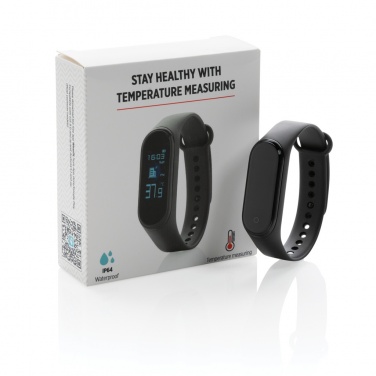 Logo trade promotional products picture of: Stay Healthy Bracelet Thermometer