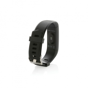 Logo trade promotional merchandise picture of: RCS recycled TPU Sense Fit with heart rate monitor