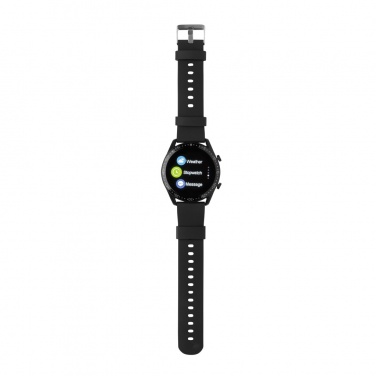 Logo trade corporate gifts picture of: RCS recycled TPU Fit Watch round