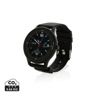 Logo trade promotional merchandise picture of: Swiss Peak RCS recycled TPU Watch