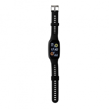 Logo trade promotional products image of: RCS recycled TPU  activity watch 1.47'' screen with HR