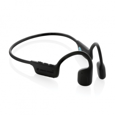 Logo trade corporate gift photo of: Urban Vitamin Glendale RCS rplastic air conductive headphone