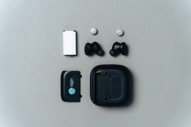 Logotrade promotional merchandise image of: Lakewood RCS recycled and repairable wireless earbuds