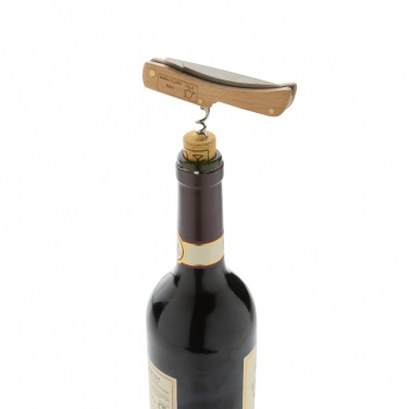 Logotrade advertising product image of: Wooden knife with bottle opener