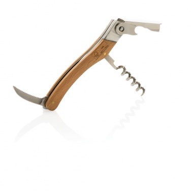 Logo trade corporate gift photo of: Wooden Corkscrew