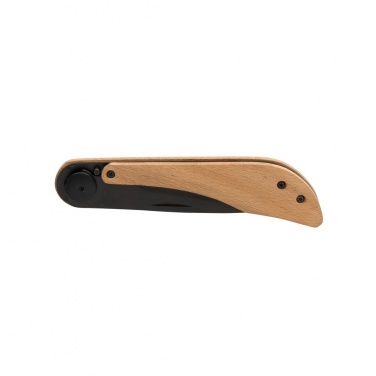 Logo trade promotional items picture of: Nemus Luxury Wooden knife with lock