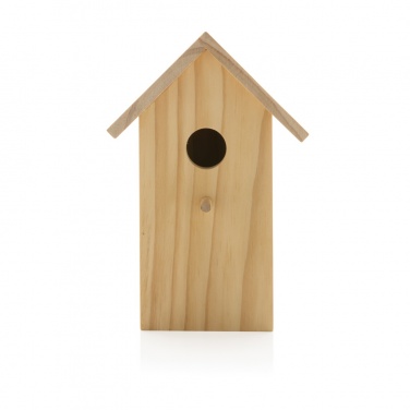 Logo trade promotional products picture of: Wooden birdhouse