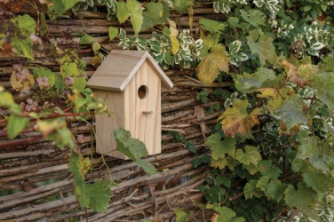 Logo trade promotional item photo of: Wooden birdhouse