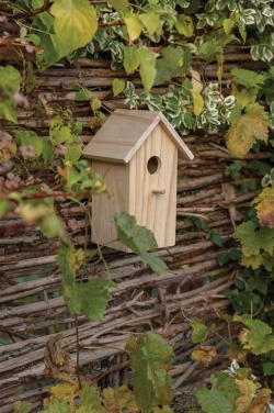 Logo trade promotional giveaway photo of: Wooden birdhouse