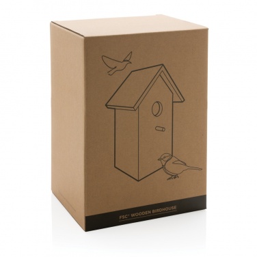 Logotrade promotional giveaways photo of: Wooden birdhouse