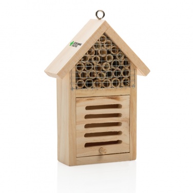 Logo trade advertising products picture of: Small insect hotel