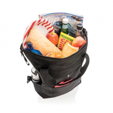 Logo trade promotional merchandise photo of: Swiss Peak XXL cooler totepack PVC free