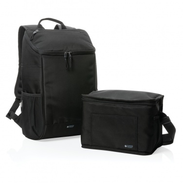 Logotrade promotional merchandise image of: Swiss Peak AWARE™ 1200D deluxe cooler backpack