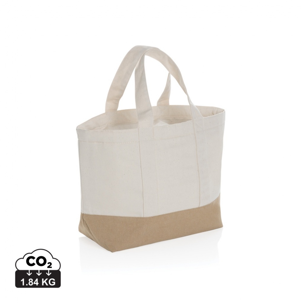 Logo trade advertising products picture of: Impact Aware™ 285 gsm rcanvas cooler bag undyed