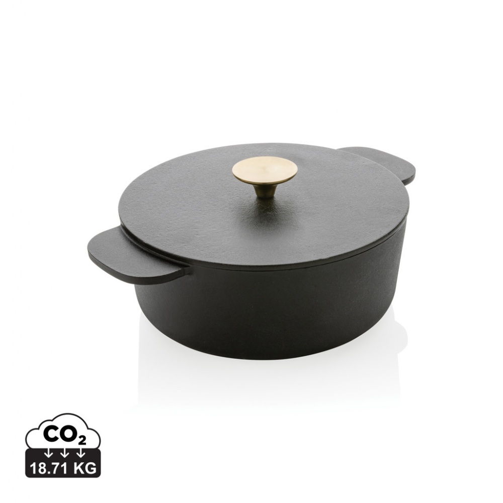 Logo trade promotional item photo of: Ukiyo cast iron pan medium